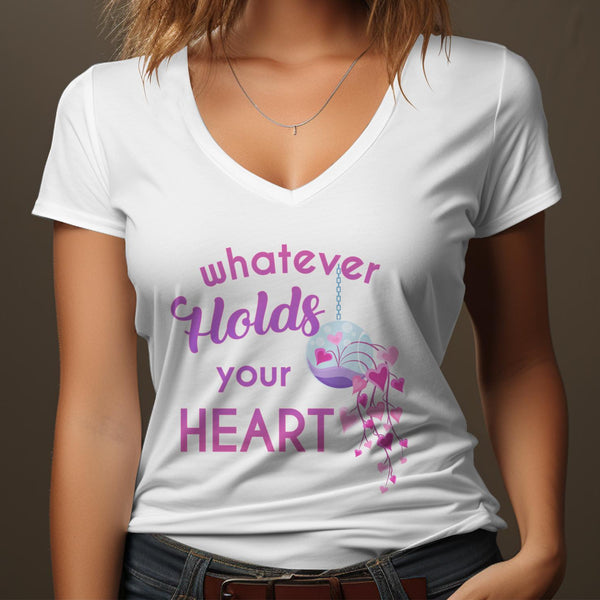 Fun & Sassy Whatever Holds your Heart T-Shirt
