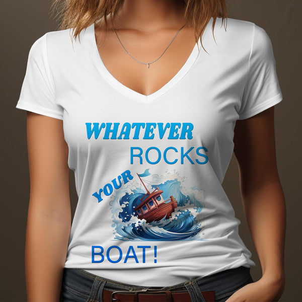 Fun & Sassy Whatever Rocks your Boat T-Shirt