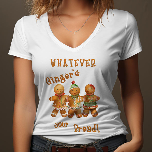 Fun & Sassy Whatever Ginger's your Bread T-Shirt