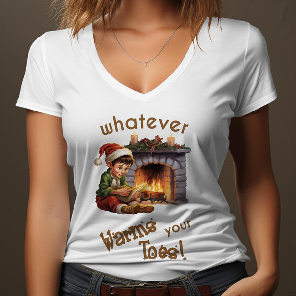 Fun & Sassy Whatever Warms your Toes T-Shirt