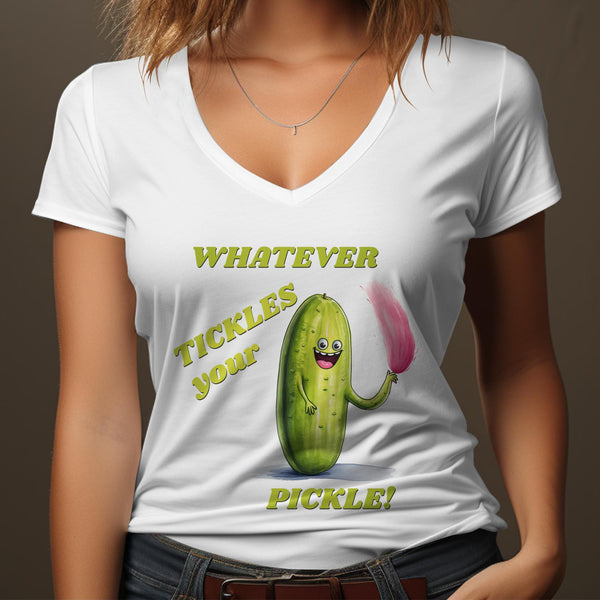 Fun & Sassy Whatever Tickles your Pickle T-Shirt