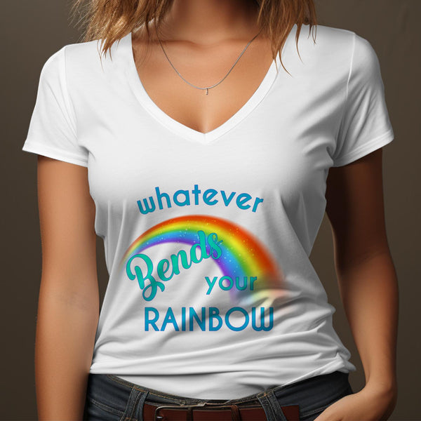 Fun & Sassy Whatever Bends your Rainbow T-Shirt