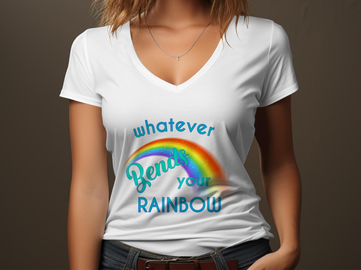 Fun & Sassy Whatever Bends your Rainbow T-Shirt