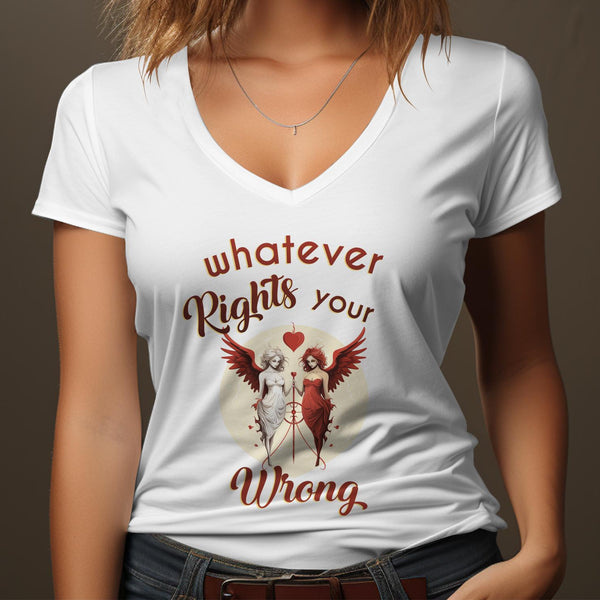 Fun & Sassy Whatever Rights your Wrong T-Shirt