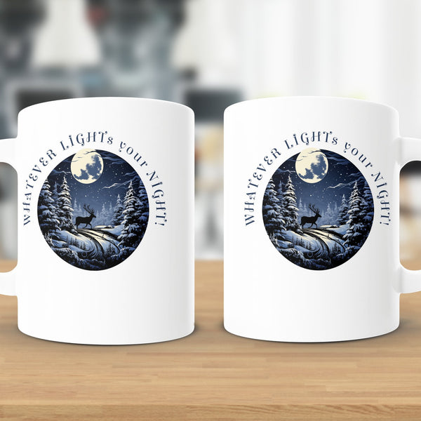 Fun & Sassy Whatever Light's your Night Mug