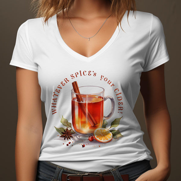 Fun & Sassy Whatever Spice's your Cider T-Shirt