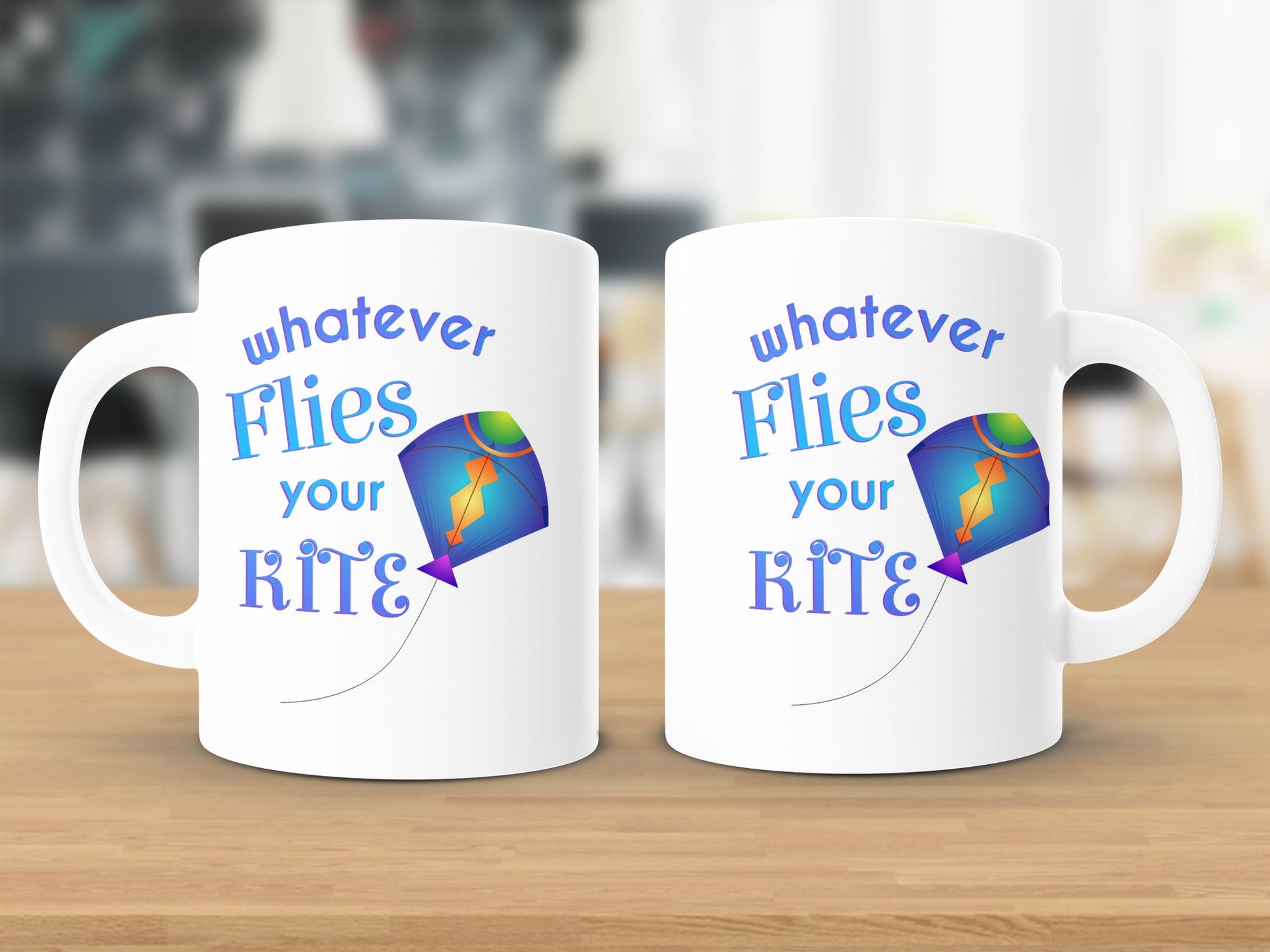 Fun & Sassy Whatever Flies your Kite Mug