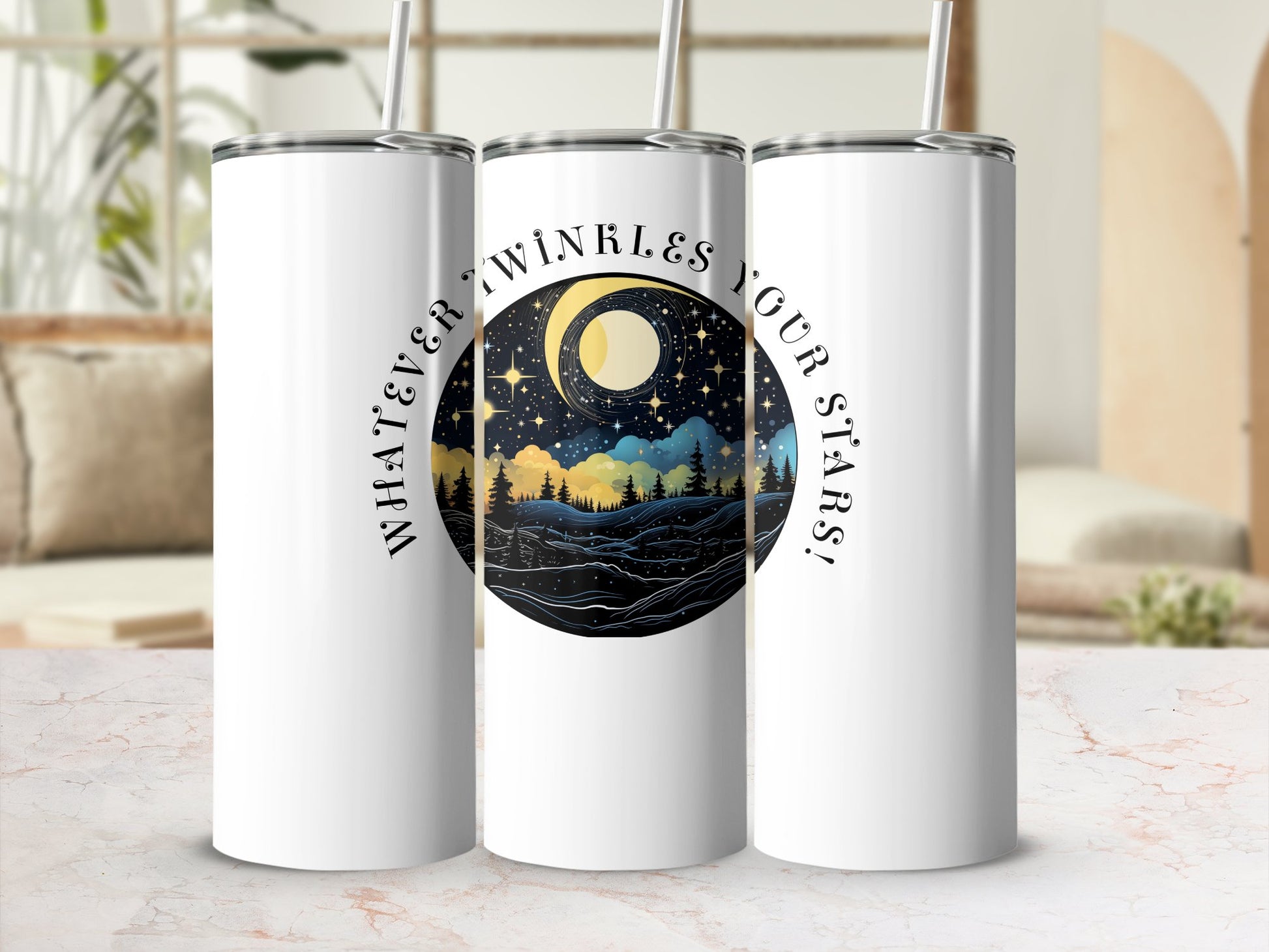 Fun & Sassy Whatever Twinkles your Star Tumbler