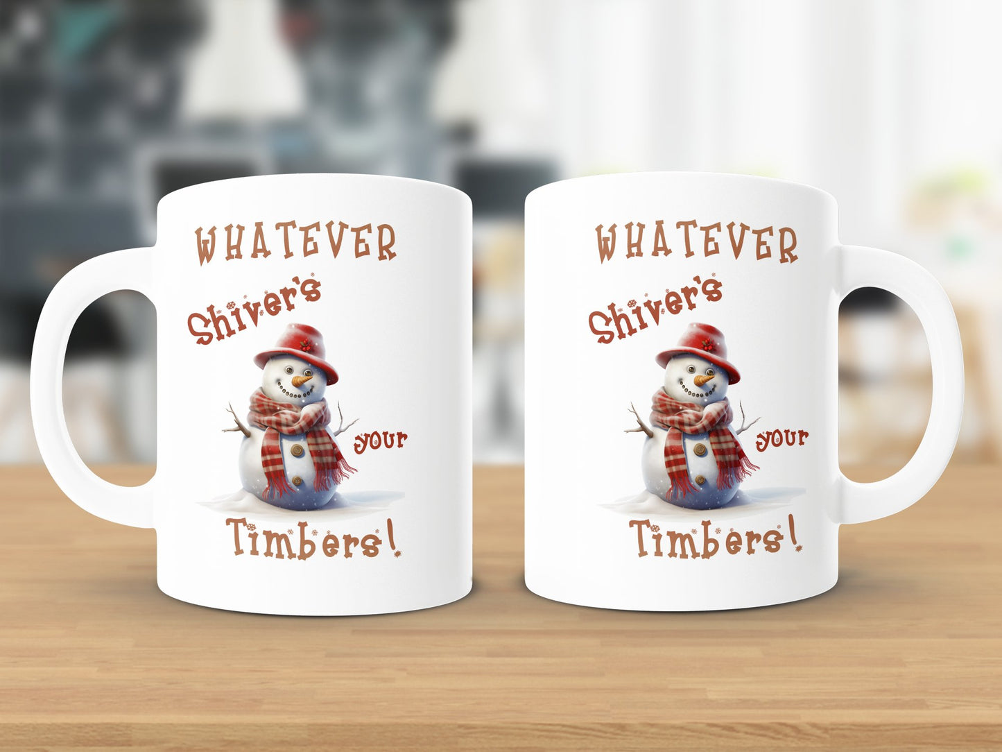 Fun & Sassy Whatever Shiver's your Timbers Mug