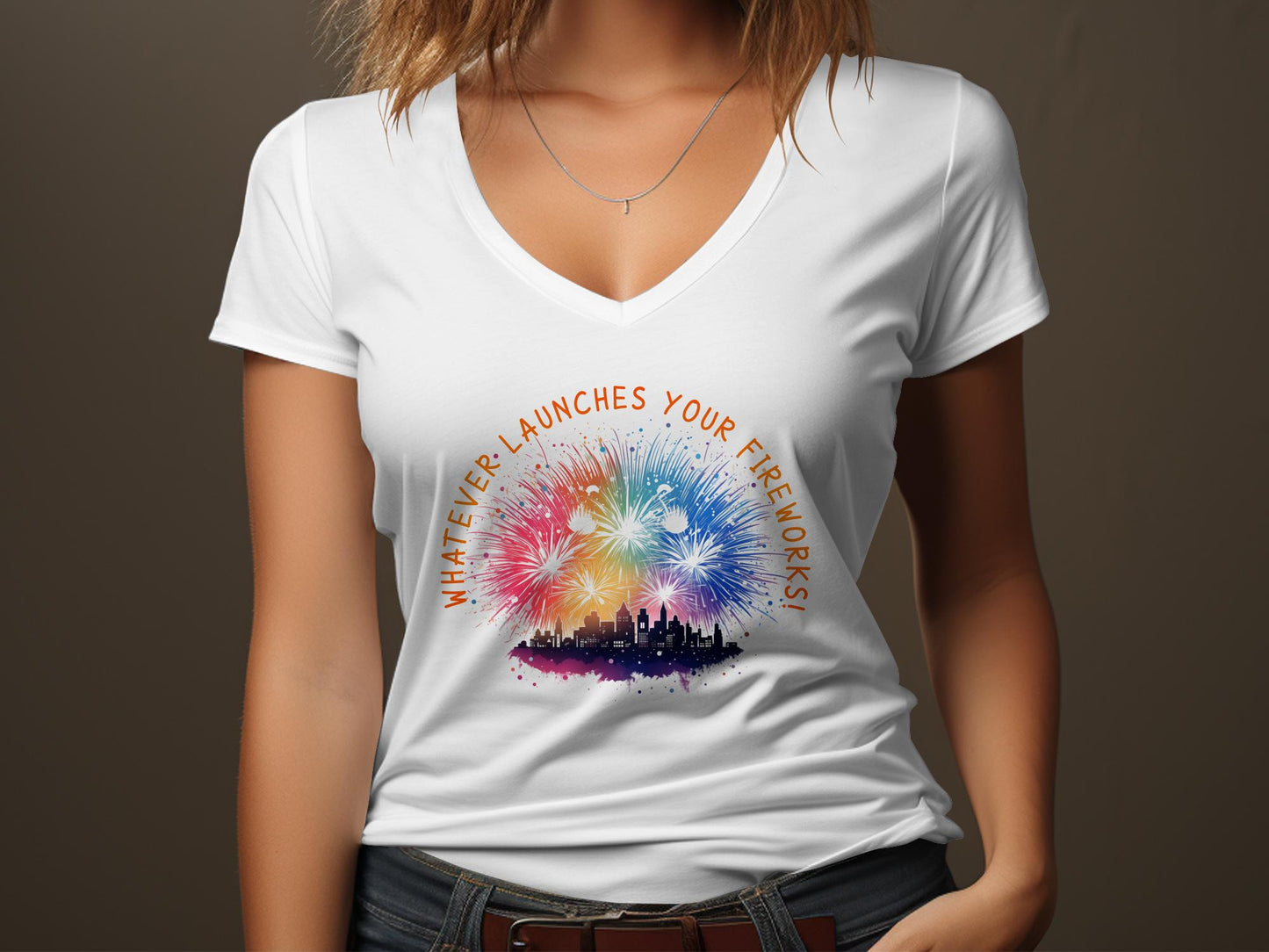 Fun & Sassy Whatever Launches your Fireworks T-Shirt