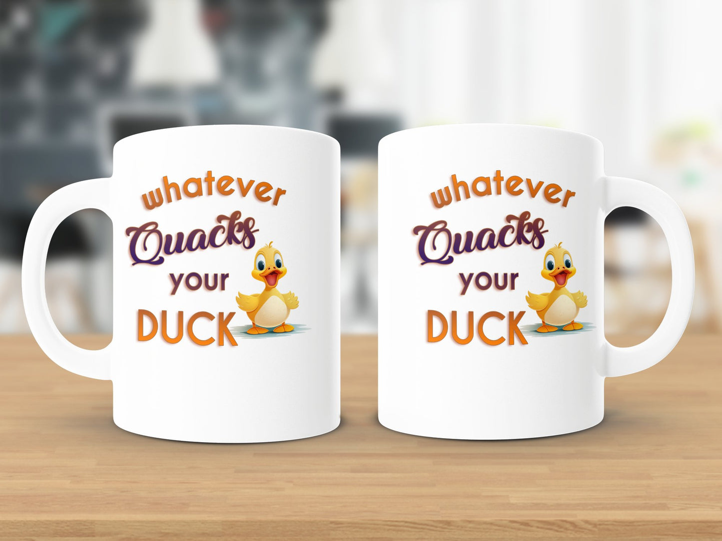 Fun & Sassy Whatever Quacks your Duck Mug