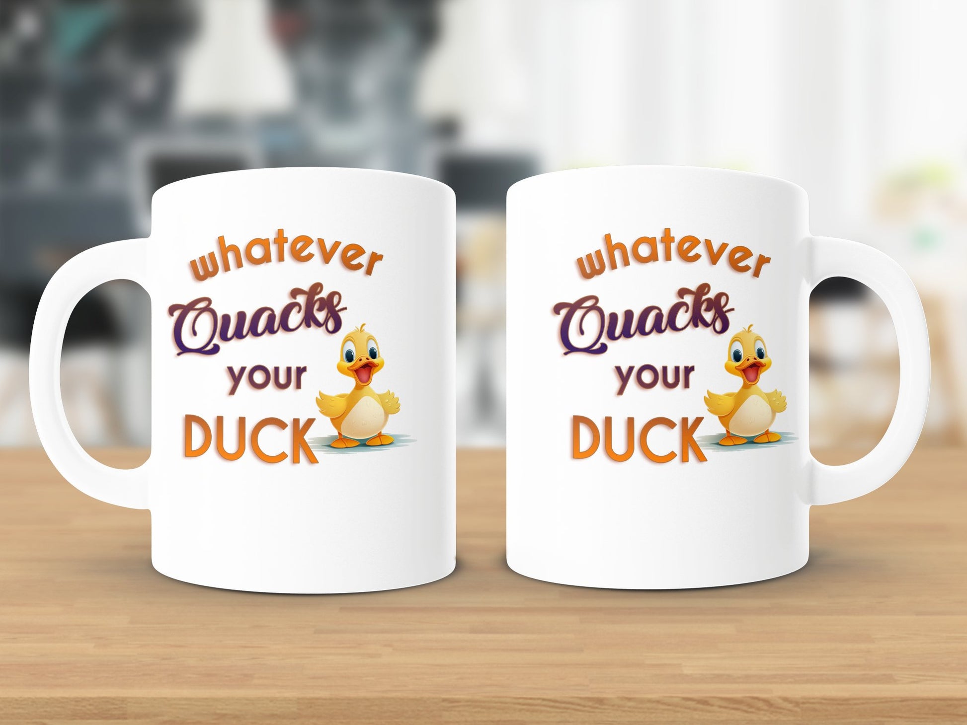 Fun & Sassy Whatever Quacks your Duck Mug