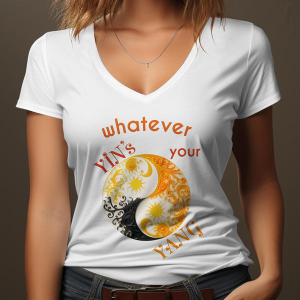 Fun & Sassy Whatever Yin's your Yang T-Shirt