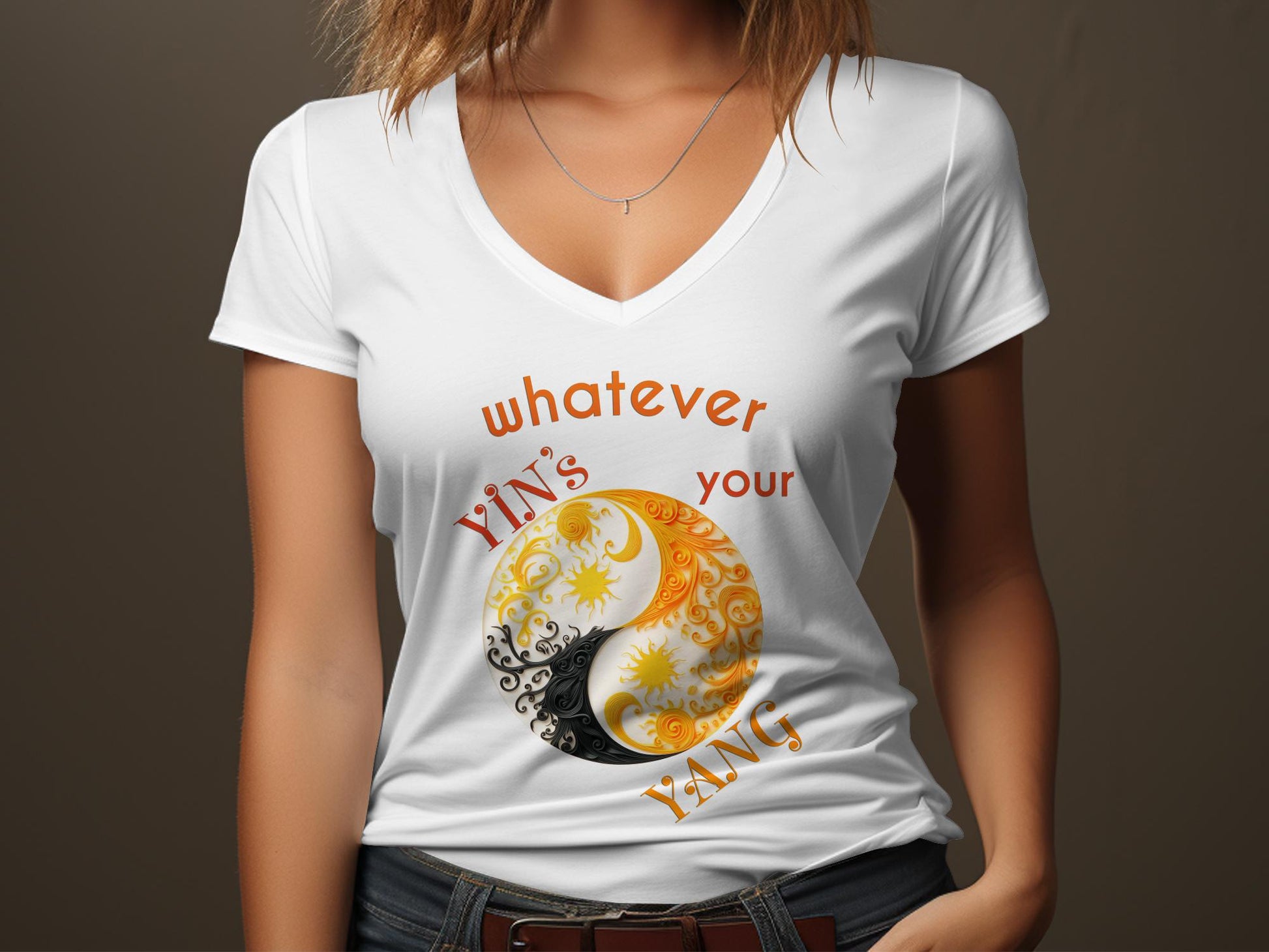 Fun & Sassy Whatever Yin's your Yang T-Shirt