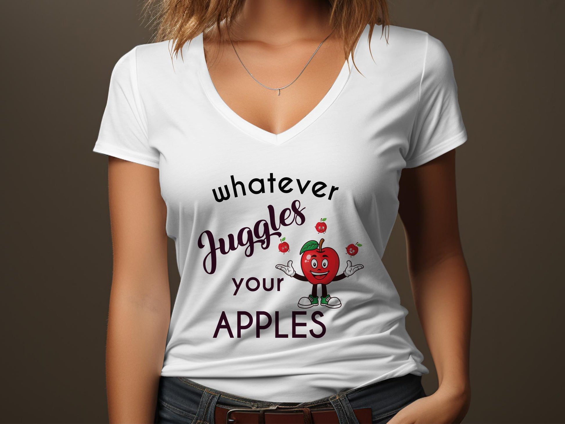 Fun & Sassy Whatever Juggles your Apples T-Shirt