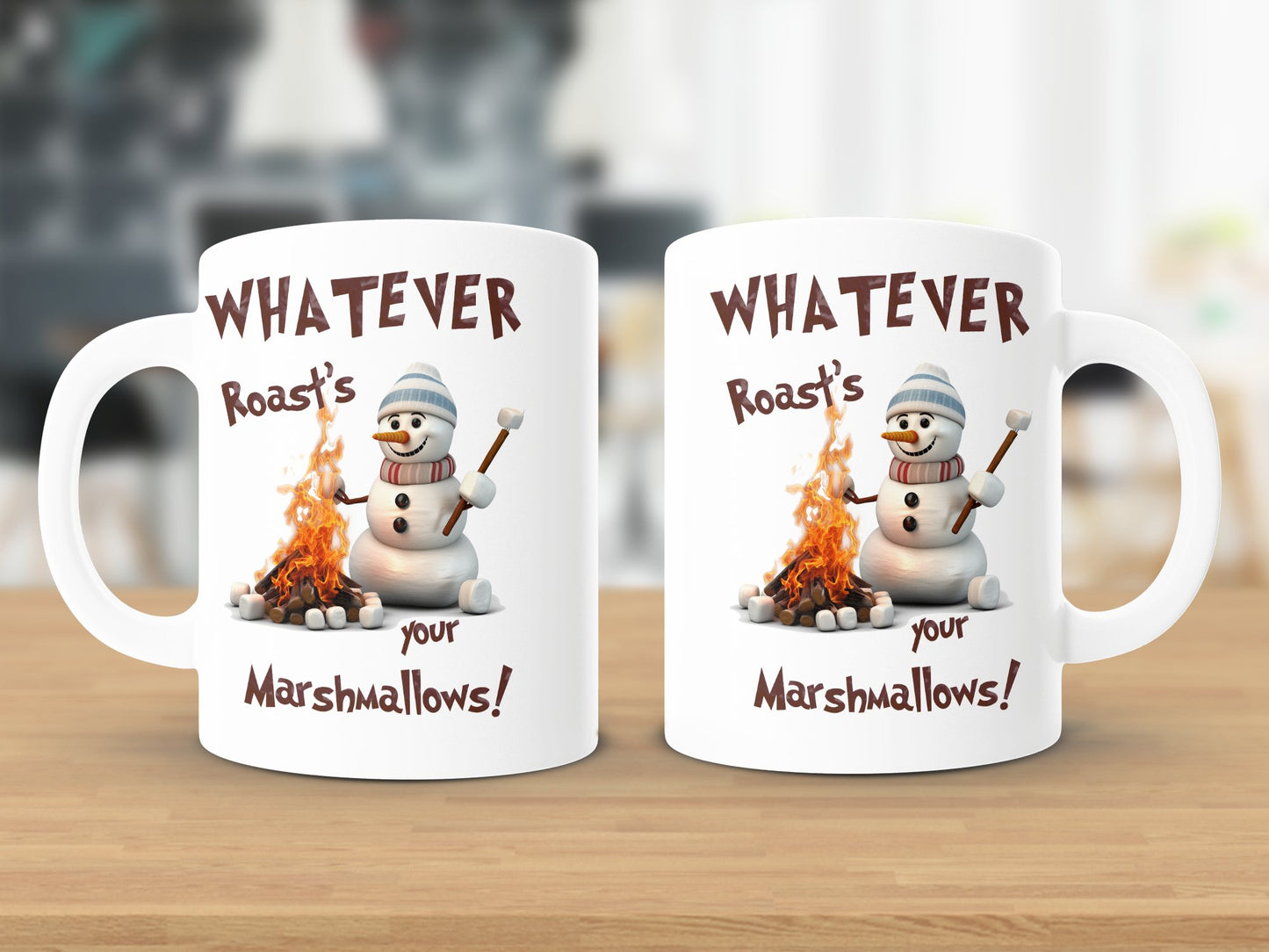 Fun & Sassy Whatever Roast's your Marshmallows Mug