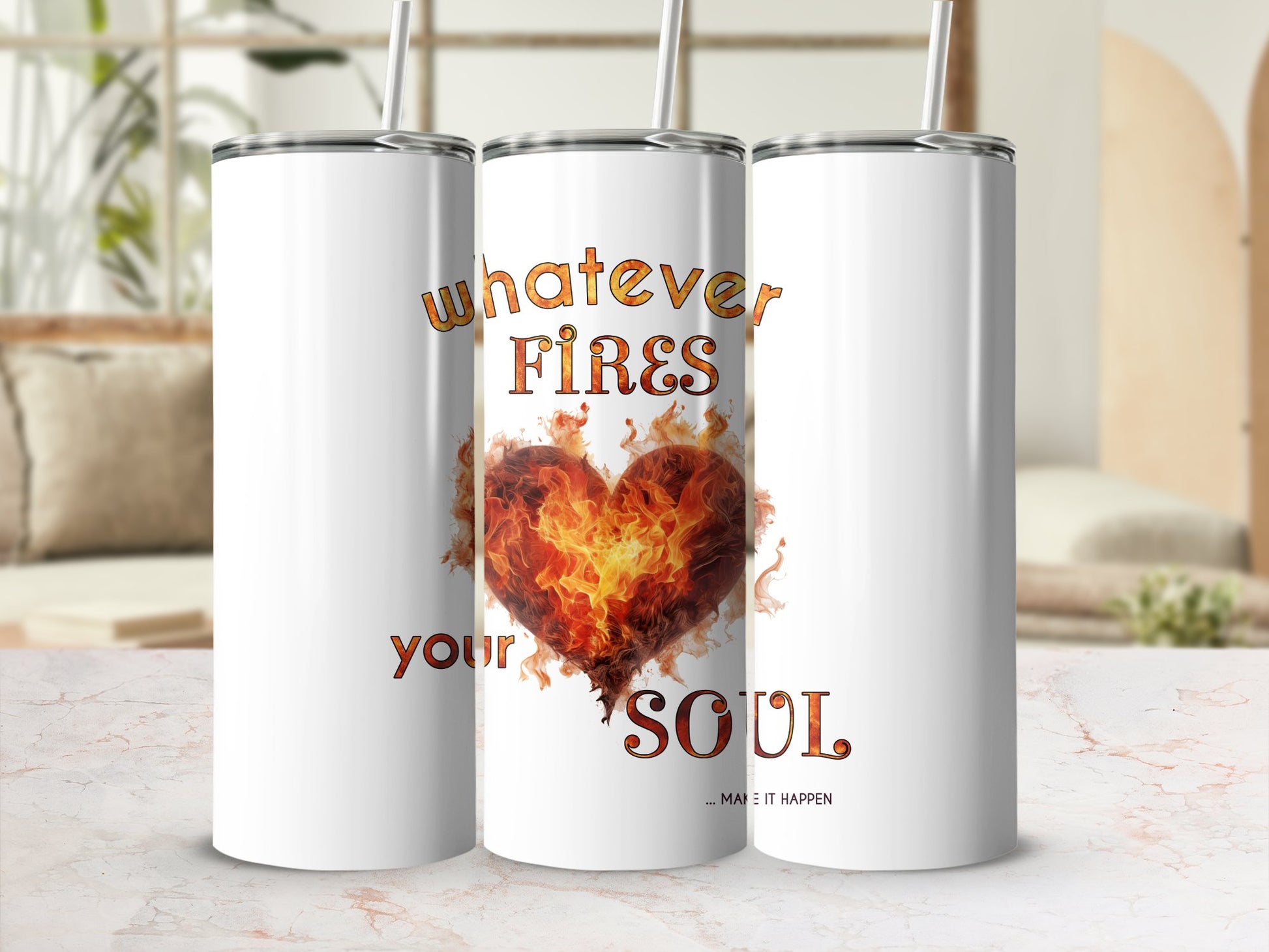 Fun & Sassy Whatever Fires your Soul Tumbler