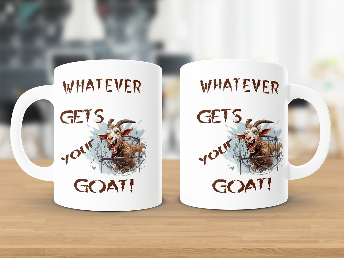 Fun & Sassy Whatever Gets your Goat Mug