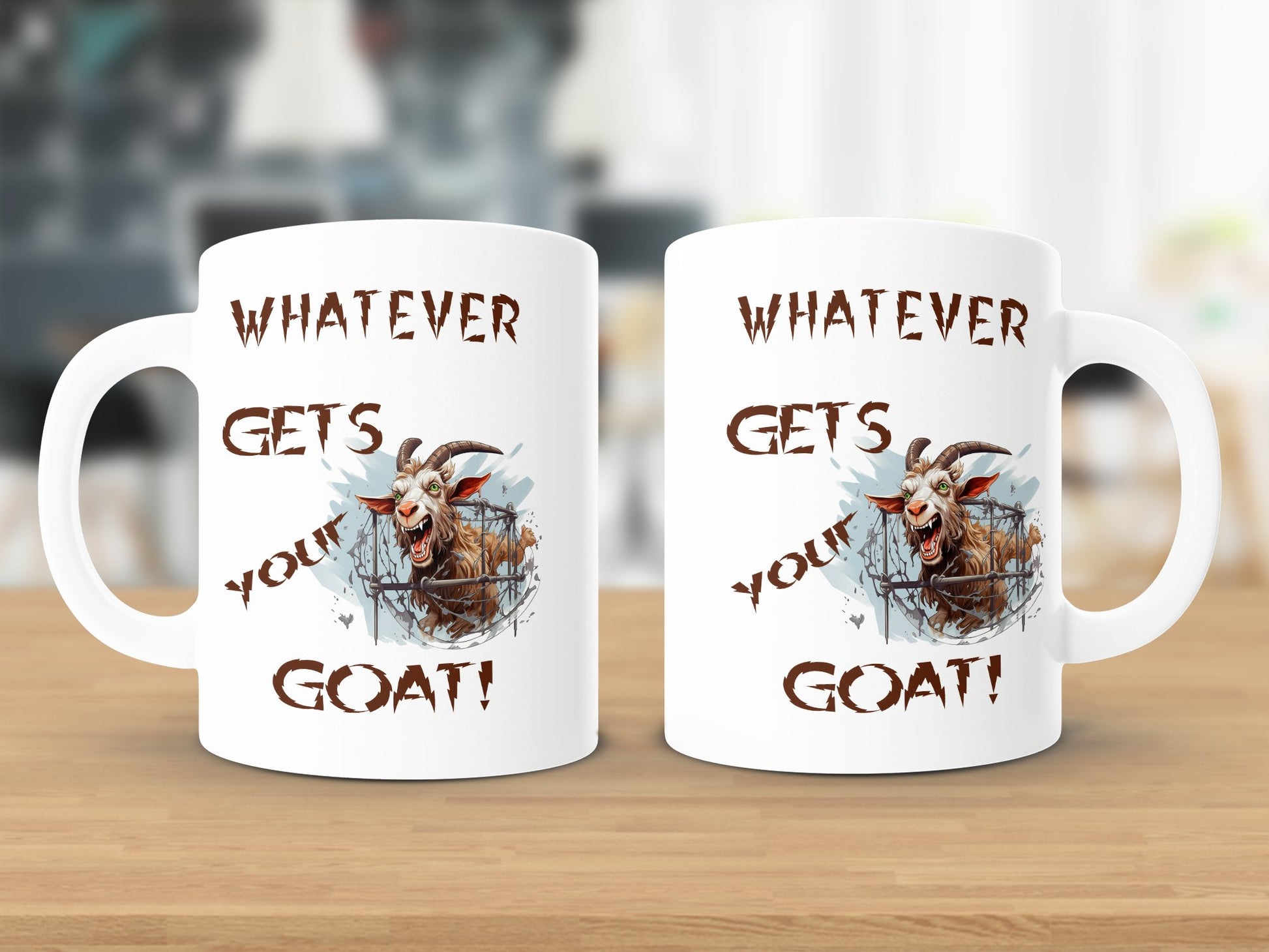 Fun & Sassy Whatever Gets your Goat Mug