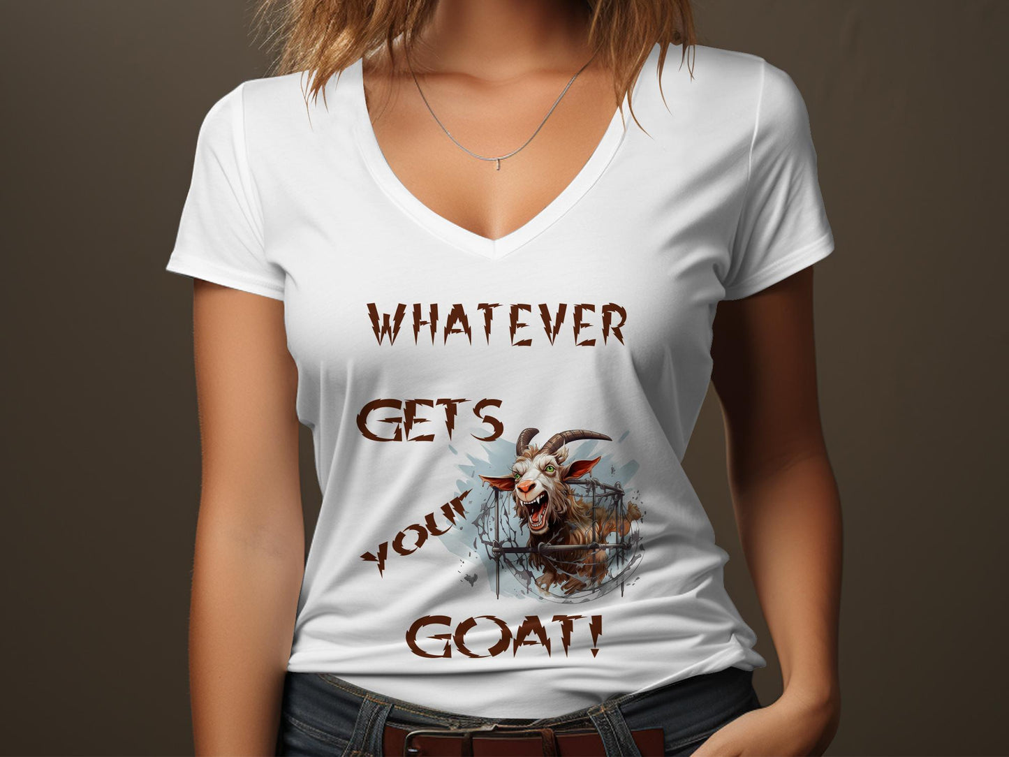 Fun & Sassy Whatever Gets your Goat T-Shirt