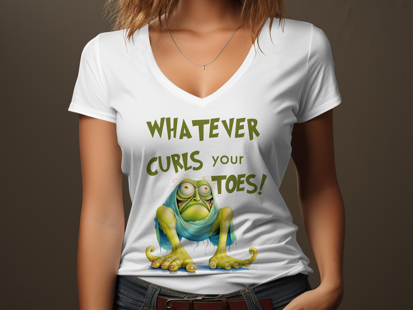 Fun & Sassy Whatever Curls your Toes T-Shirt