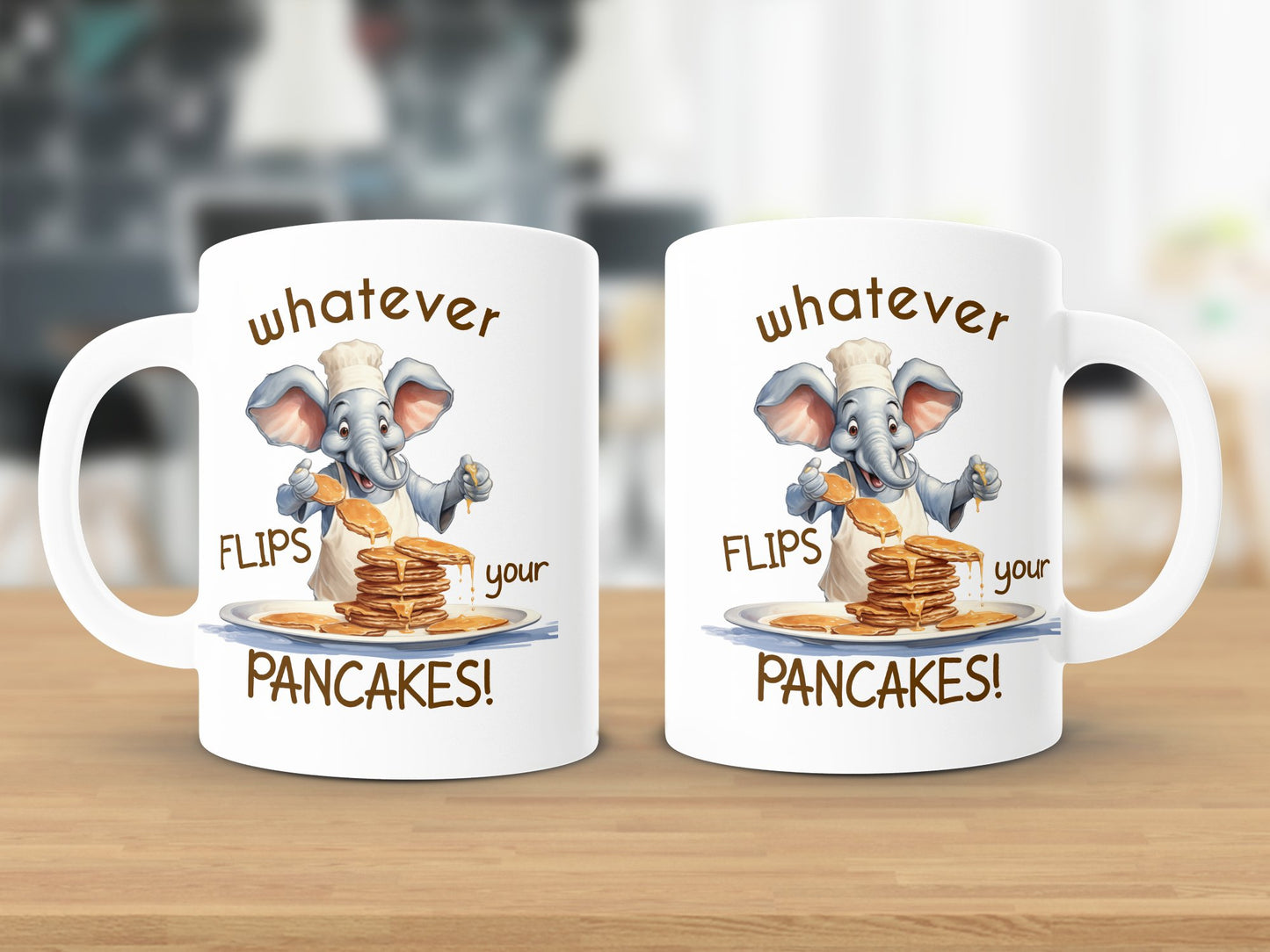 Fun & Sassy Whatever Flips your Pancakes Mug