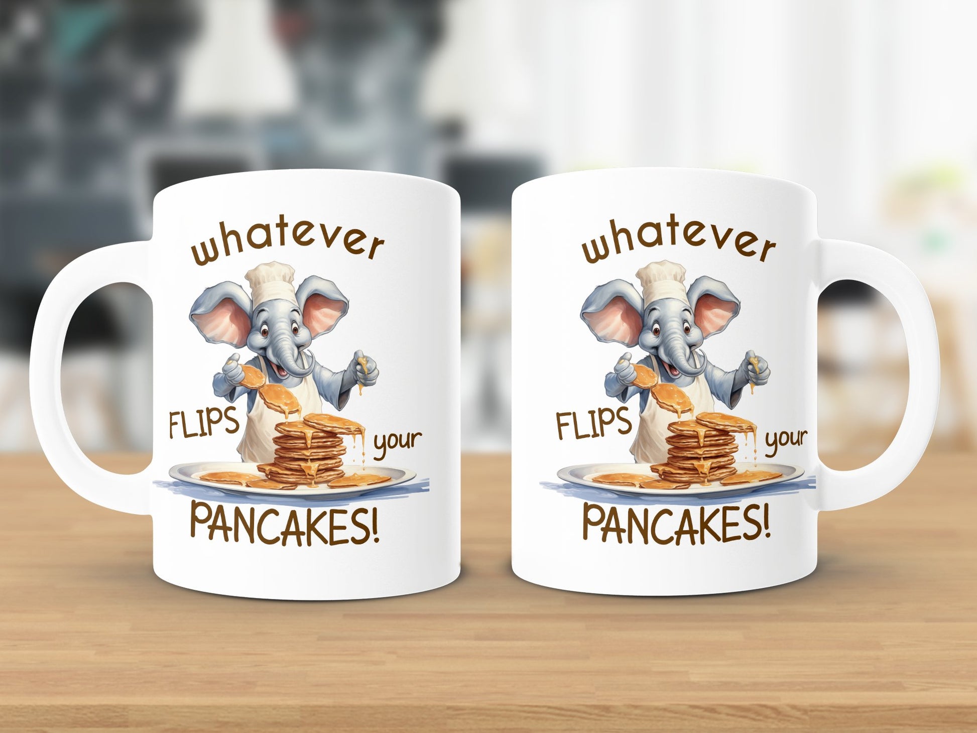 Fun & Sassy Whatever Flips your Pancakes Mug