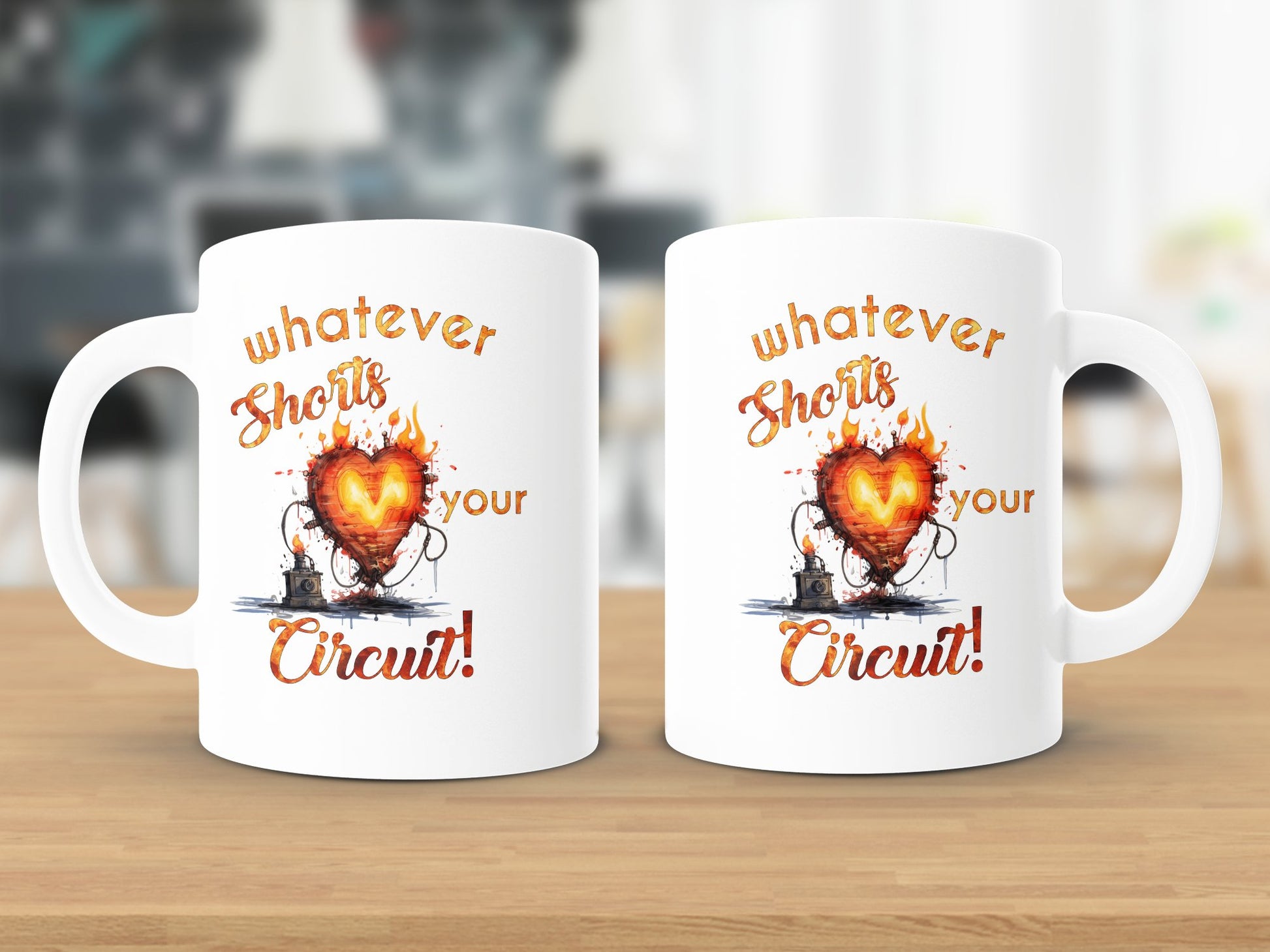 Fun & Sassy Whatever Shorts your Circuit Mug