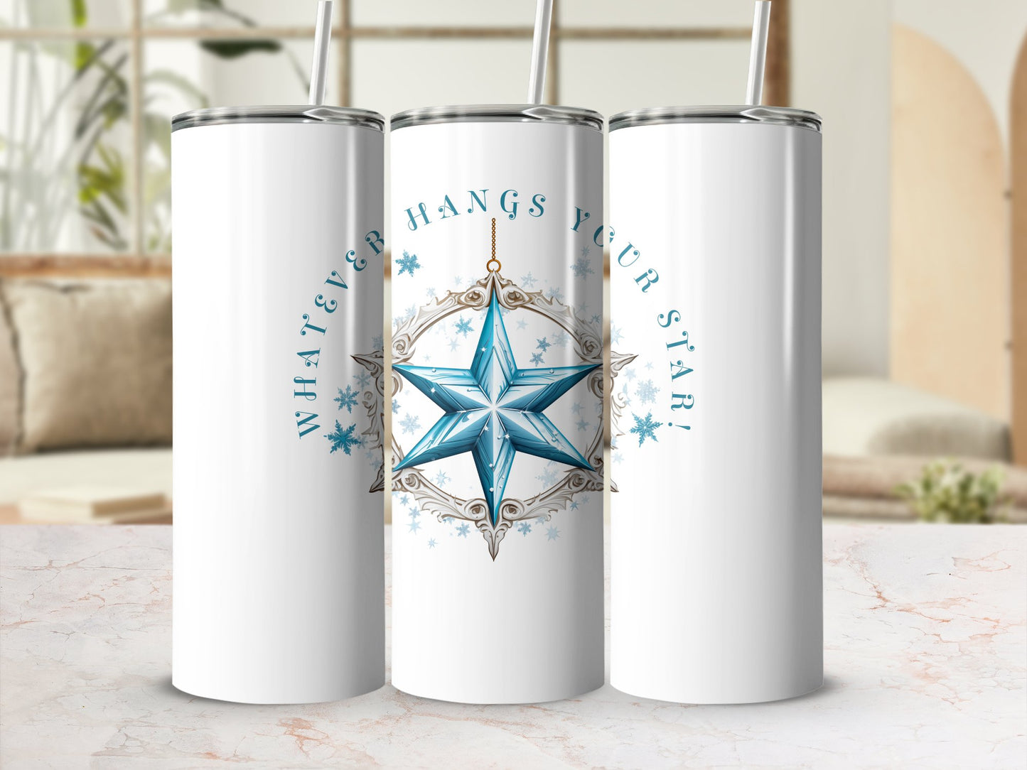 Fun & Sassy Whatever Hangs your Star Tumbler
