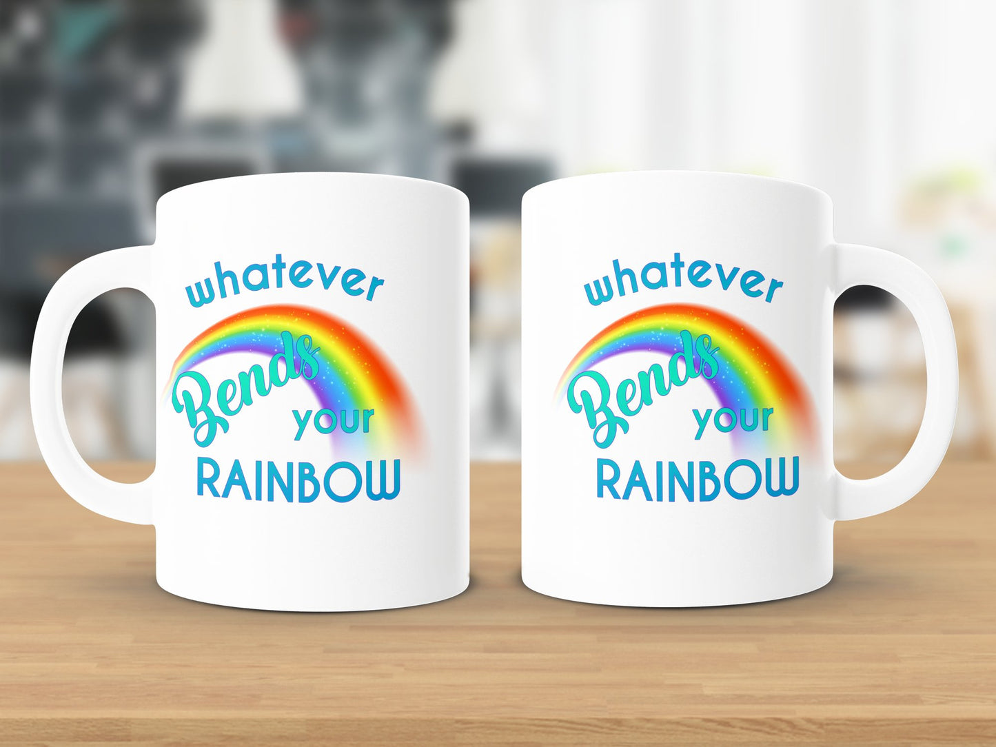 Fun & Sassy Whatever Bends your Rainbow Mug