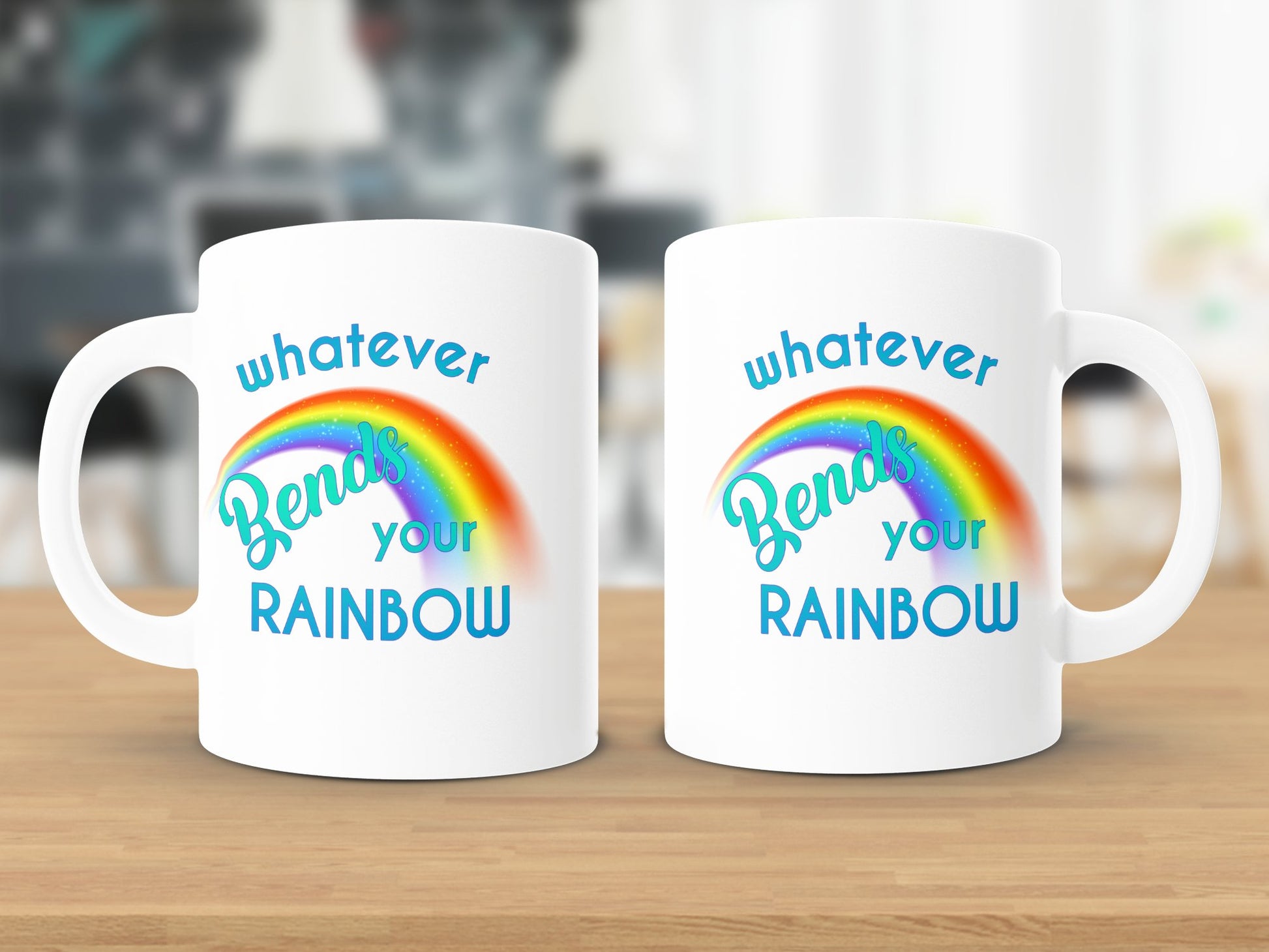 Fun & Sassy Whatever Bends your Rainbow Mug