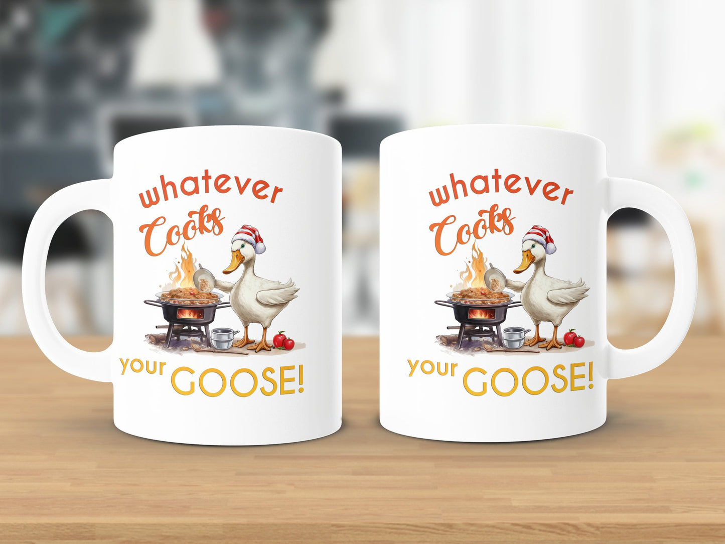 Fun & Sassy Whatever Cooks your Goose Mug